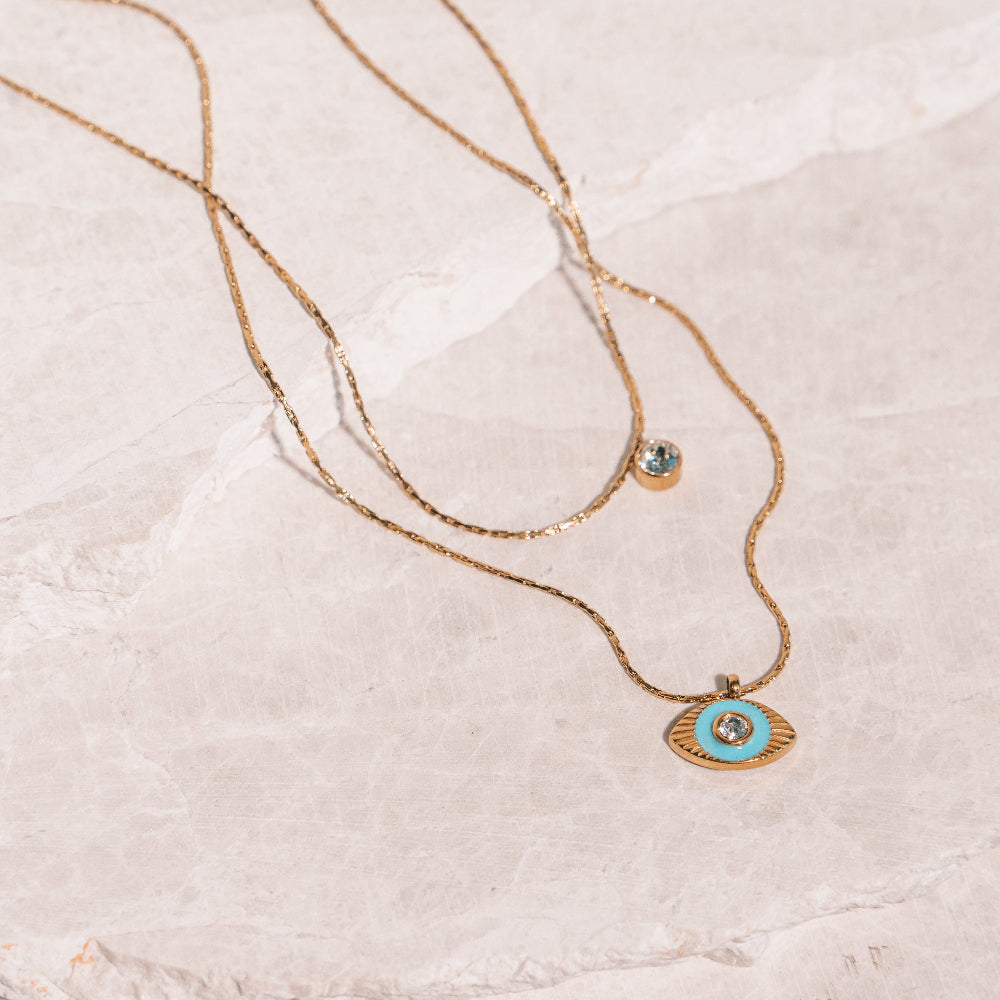 Lucia Eye Necklace