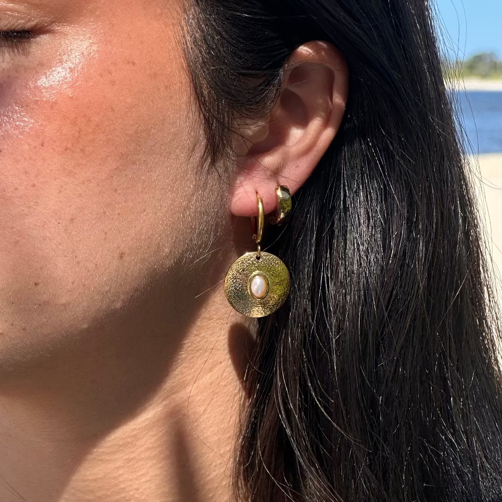 Enya Earrings Mother Of Pearl