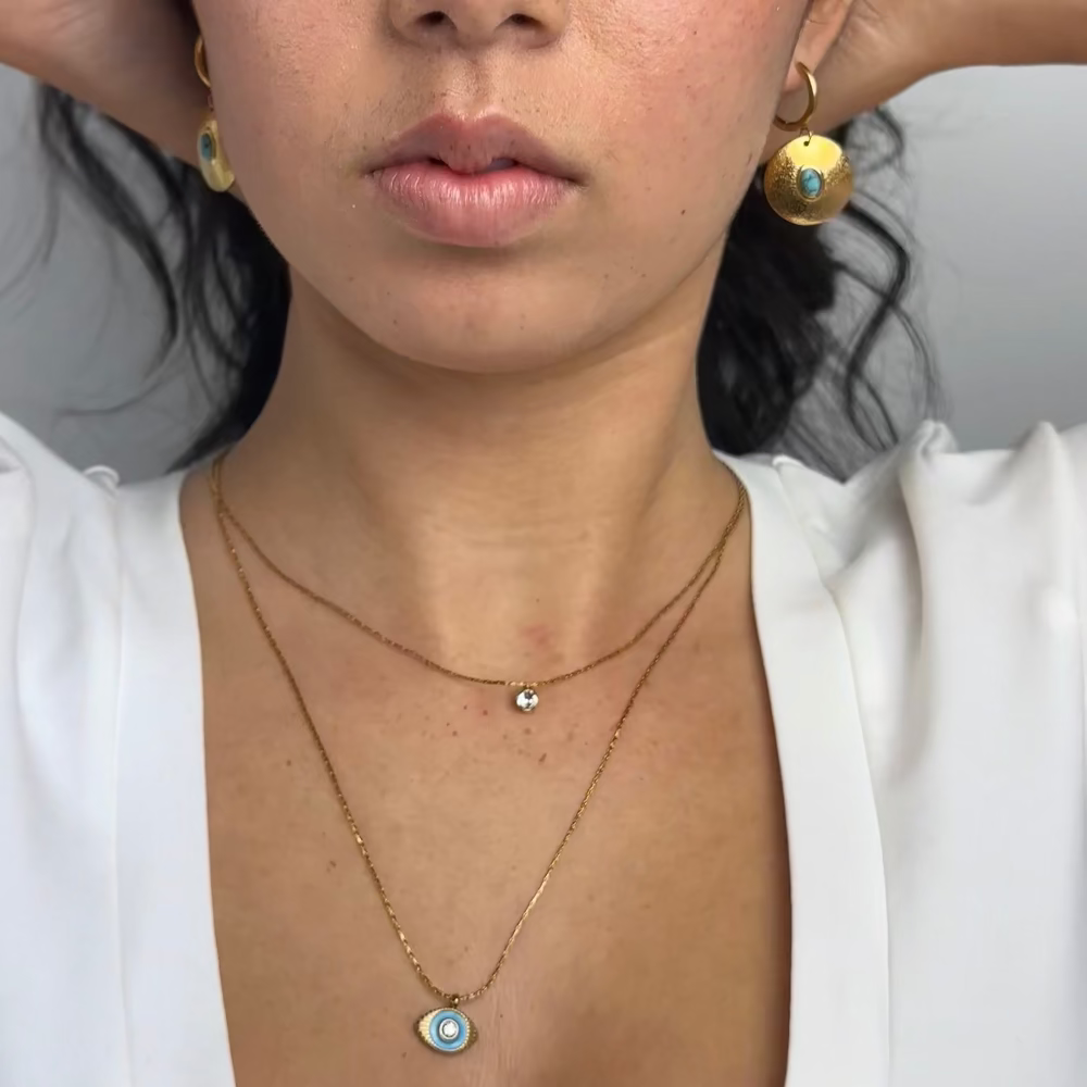 Enya Earrings Turquoise