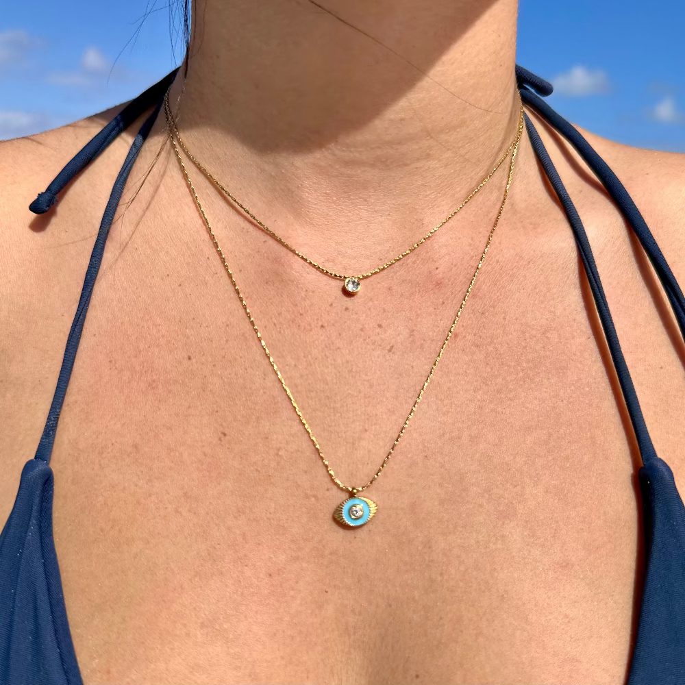 Lucia Eye Necklace