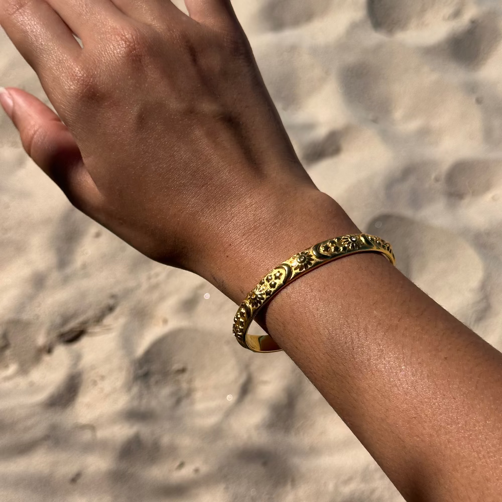 Aztec Sun Bangle