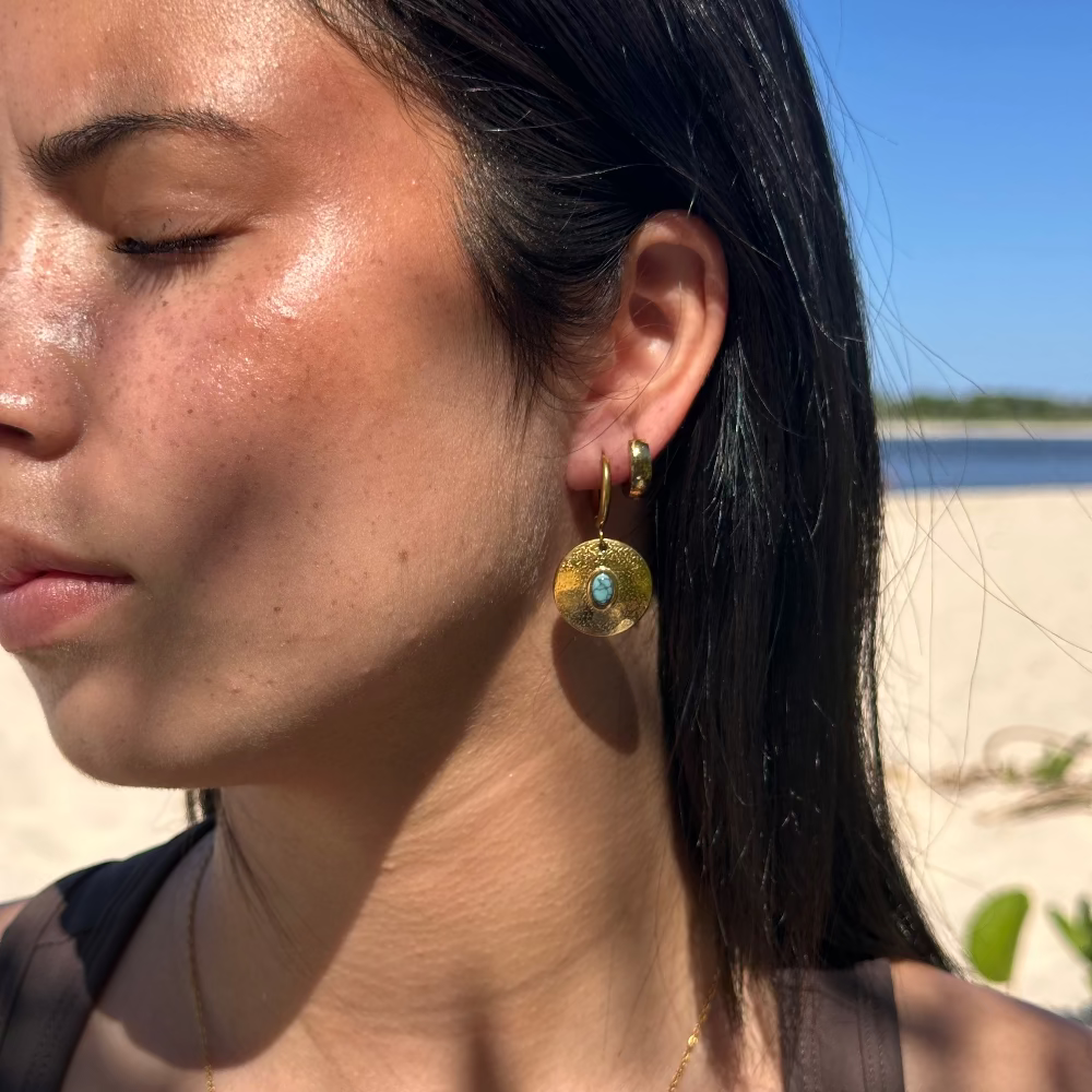 Enya Earrings Turquoise