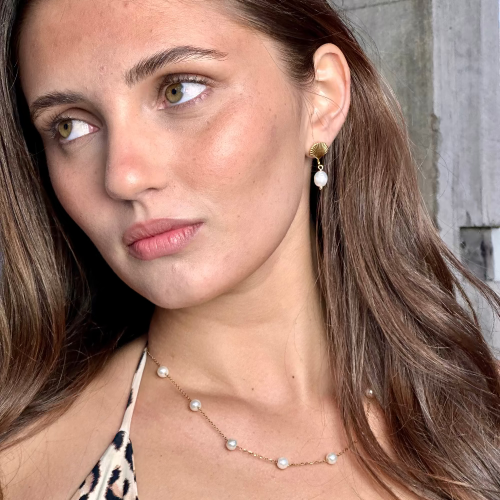 Pearl Goddess Necklace