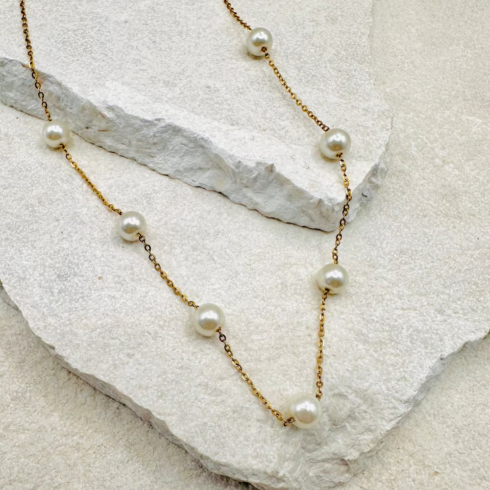 Pearl Goddess Necklace